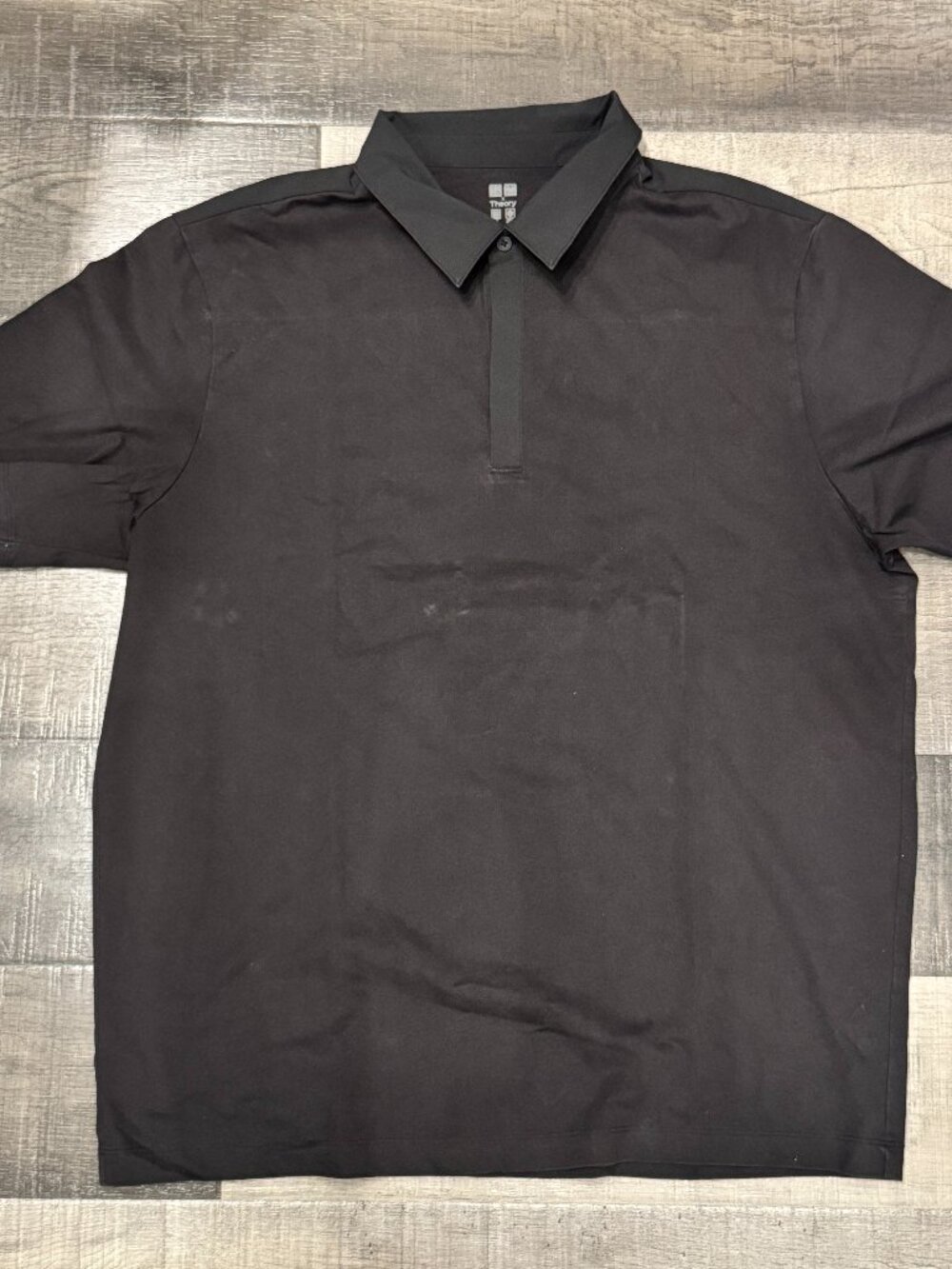 UNIQLO x Theory Black Polo Shirt – Size XL